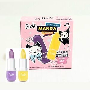Rude Cosmetics Manga Collection Lip Balm Duo